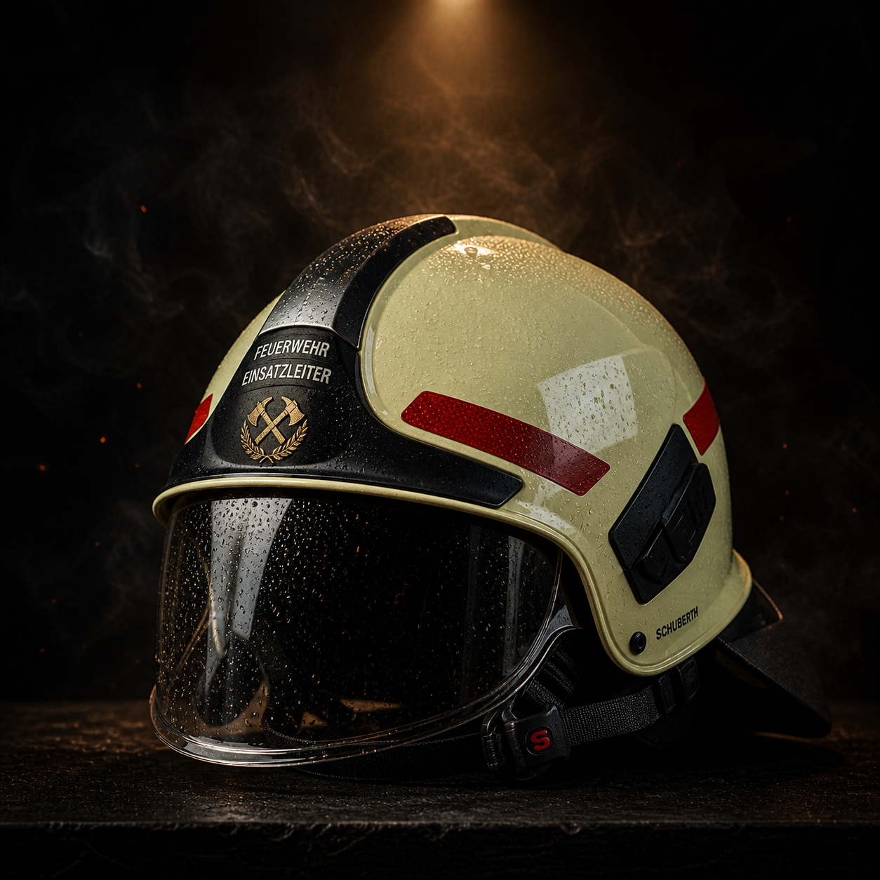 Feuerwehrhelm Einsatzleiter